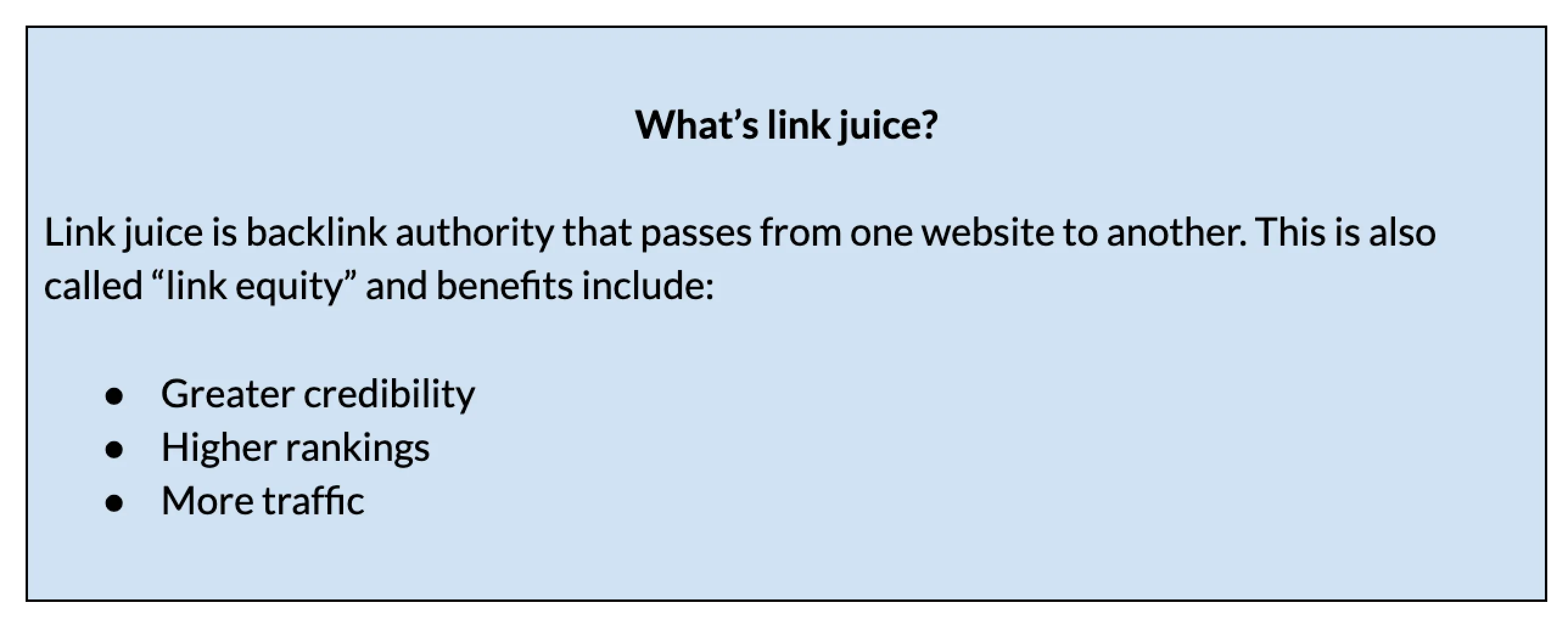link juice