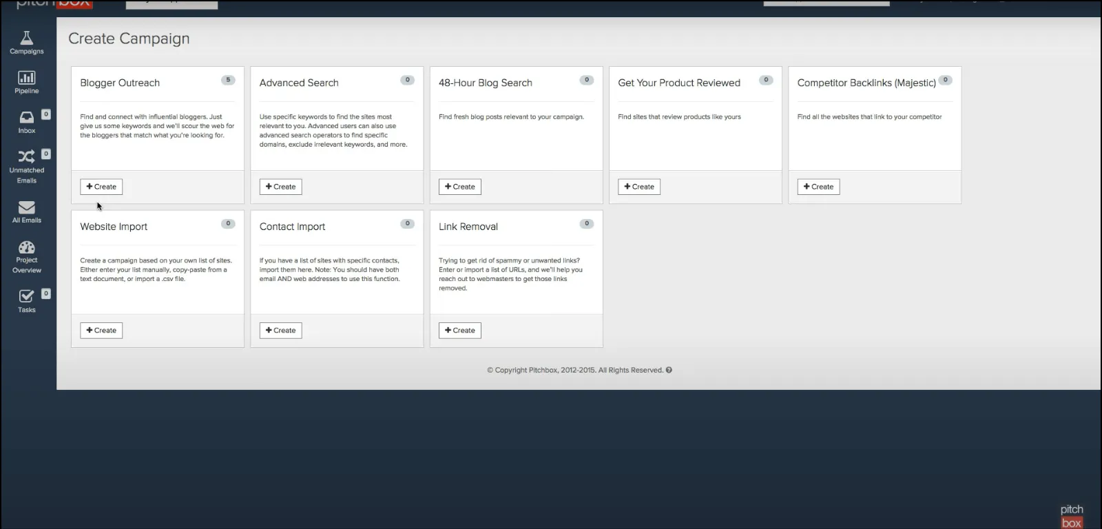 Pitchbox link building software
