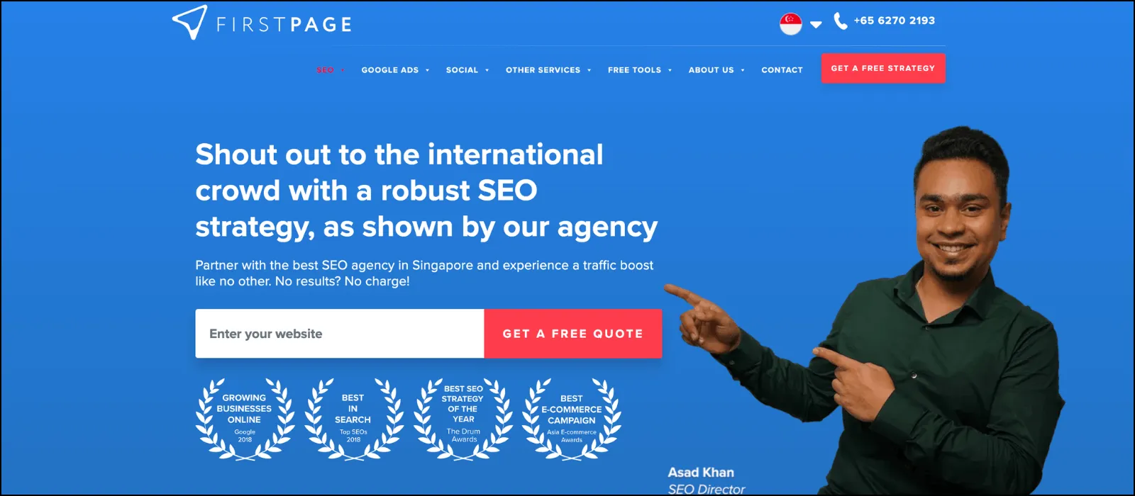 First Page multilingual SEO agency